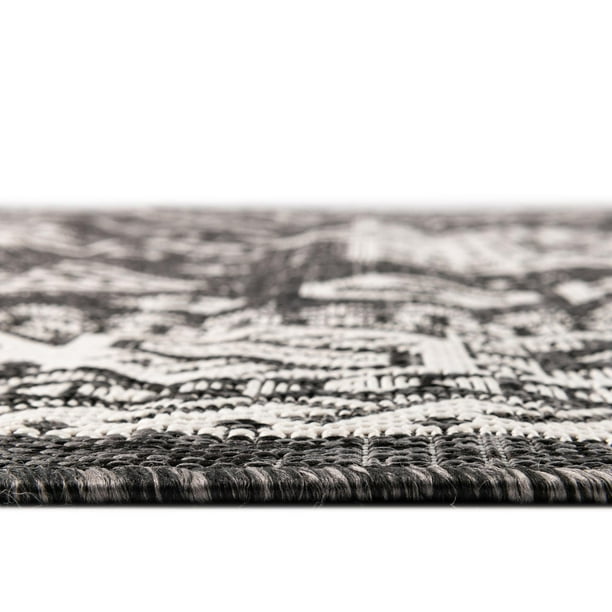 Rugs.com Outdoor Aztec Collection Rug 7' x 10' Natural Flatweave Rug Perfect for Living Rooms Large Dining Rooms Open Floorplans Rugs.com Outdoor Aztec Collection Rug 7' x 10' Natural Flatweave Rug Perfect for Living Rooms Large Dining Rooms Open Floorplans